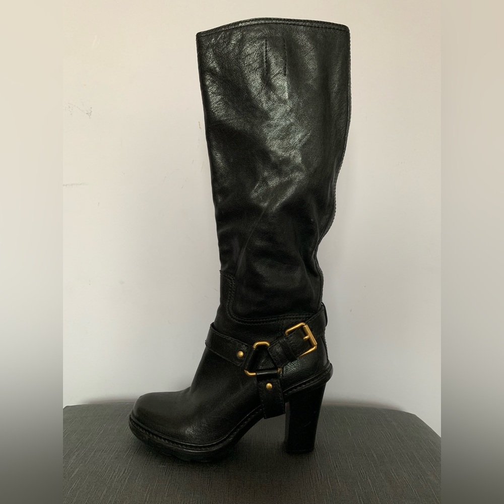Prada High-Calf Boot Heel